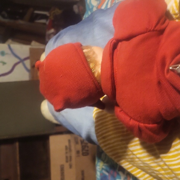 Crawling porcelain wind up baby - Picture 3 of 3